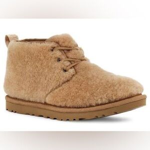NEW!! Women’s UGG Neumel Cozy Lace Up Slipper Chestnut Size 10